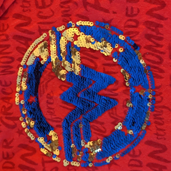 ❤️ 7/8, Red, Wonder Woman short sleeve t-shirt - Picture 3 of 5